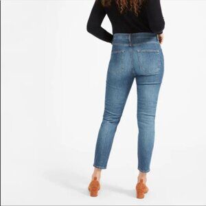 Everlane High Rise Skinny Jeans Size 26 Medium Wash Ankle